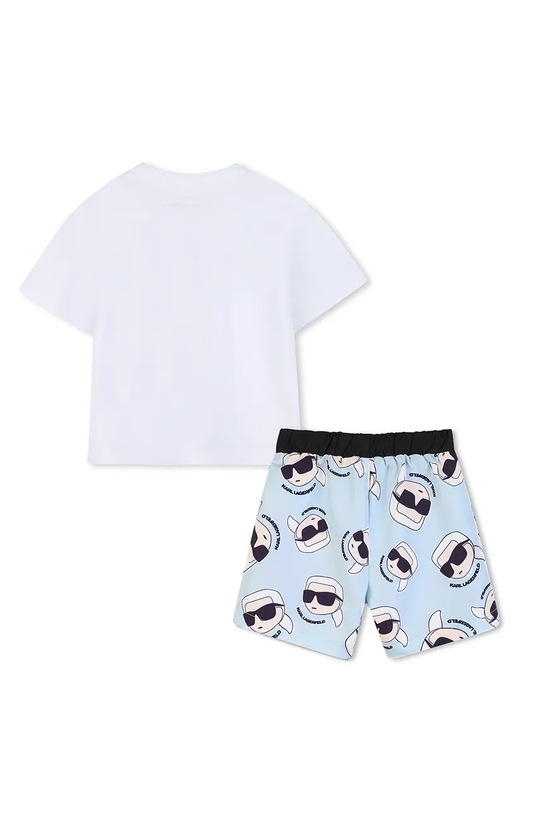 Sada pre bábätká Karl Lagerfeld Z31067.67.81 biela SS26