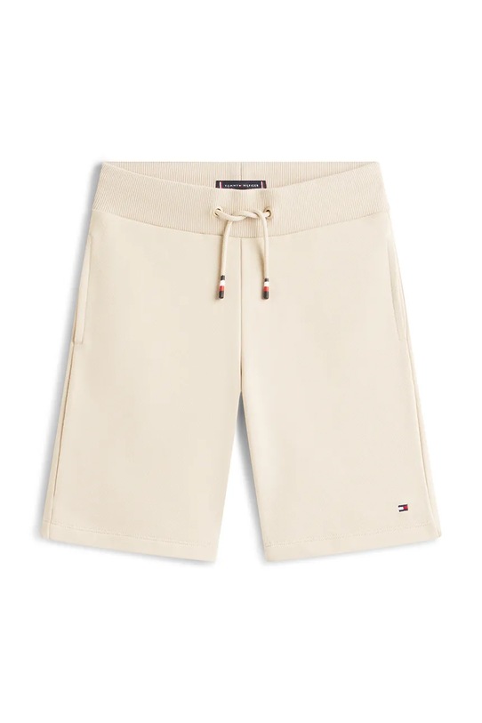 Chłopiec Tommy Hilfiger komplet dziecięcy z bawełną KB0KB09666.128.176.PPY2 beżowy