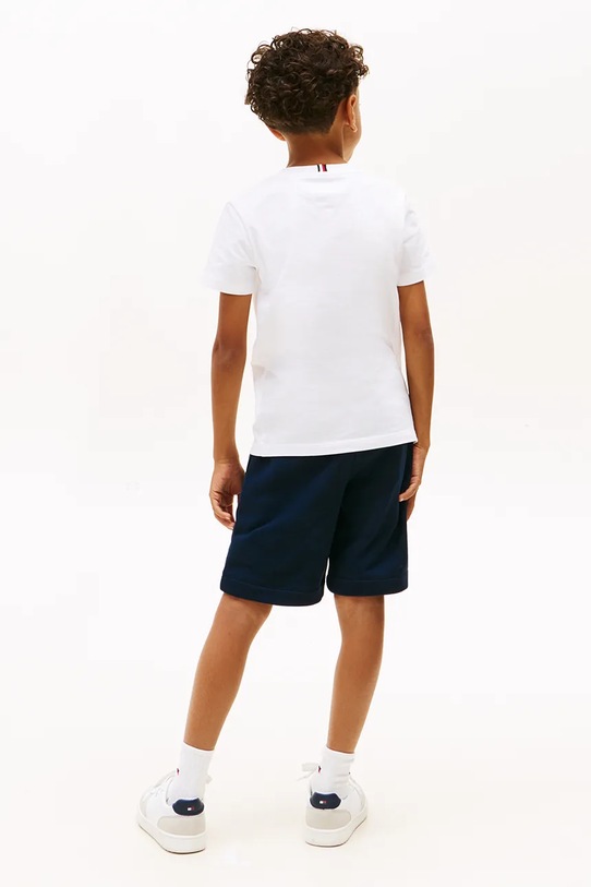 Tommy Hilfiger komplet dziecięcy z bawełny biały KB0KB10290.92.122.PPY2