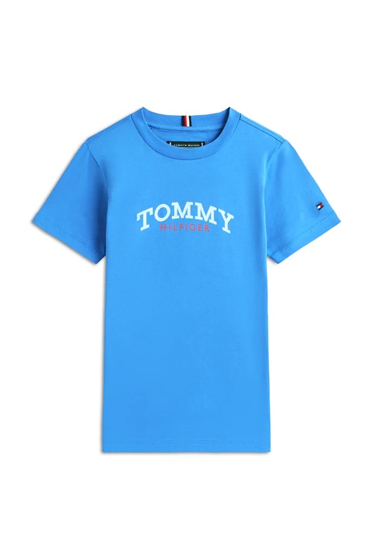 Tommy Hilfiger komplet dziecięcy z bawełny KB0KB10290.92.122.PPY2 niebieski SS26