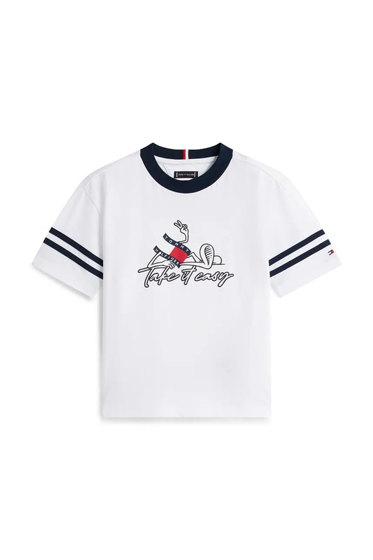 Chłopiec Tommy Hilfiger komplet dziecięcy bawełniany KB0KB10410.92.116.PPY2 granatowy