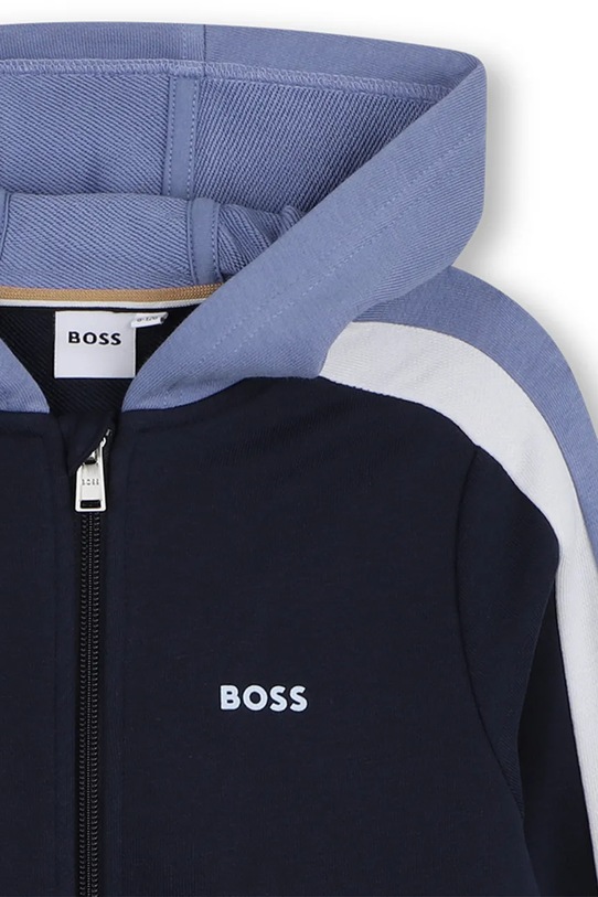 Otroška trenirka BOSS J53004.102.108 mornarsko modra