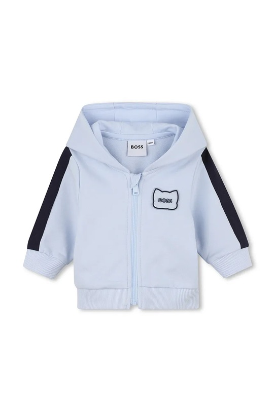 Dečki Komplet za dojenčka BOSS J53051 modra