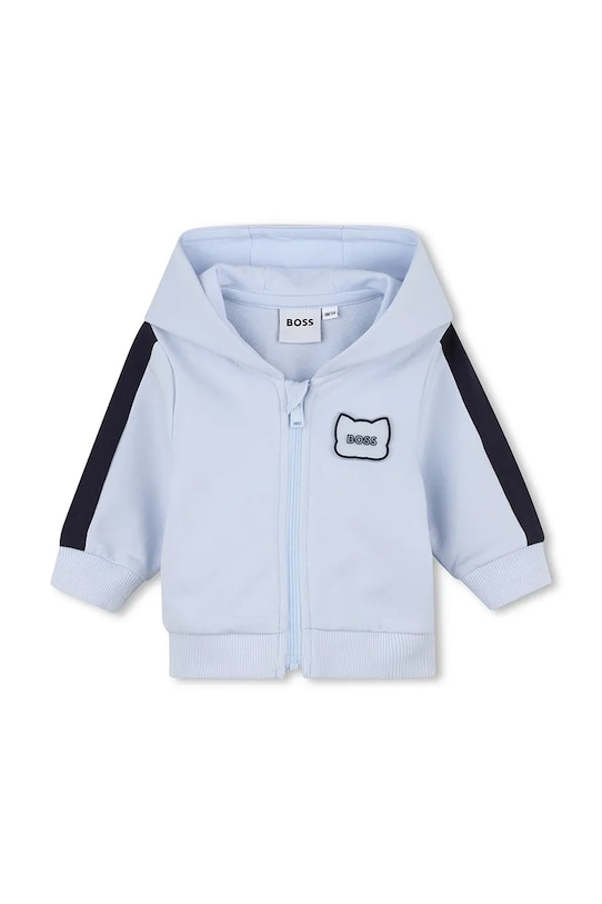 Dečki Komplet za dojenčka BOSS J53051 modra