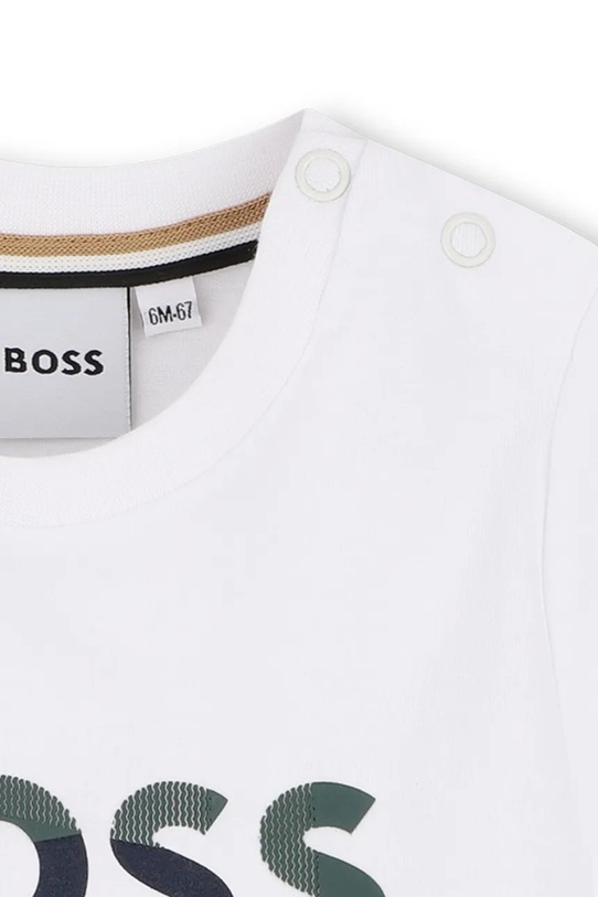 BOSS komplet dziecięcy bawełniany biały J52851.86.94