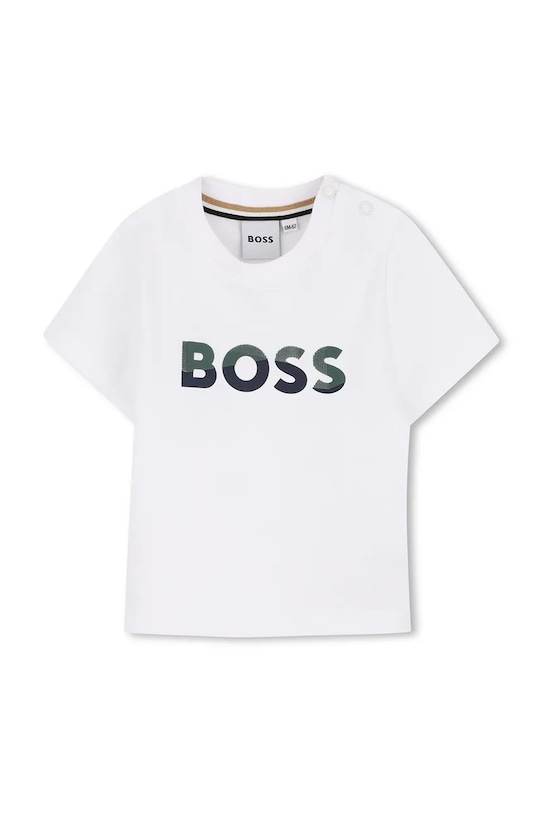 Chłopiec BOSS komplet dziecięcy bawełniany J52851.71.81 biały