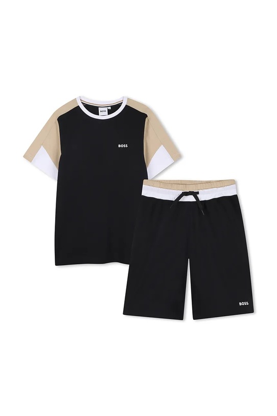 BOSS set de bumbac pentru copii bumbac negru J53006.162.174