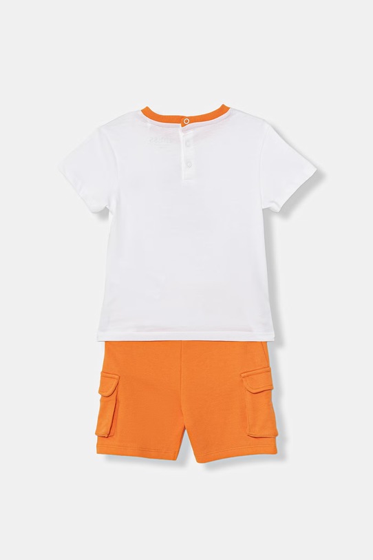 Guess komplet codzienny dziecięcy bawełniany I6GG06.K8HM4.PPY2.M biały SS26