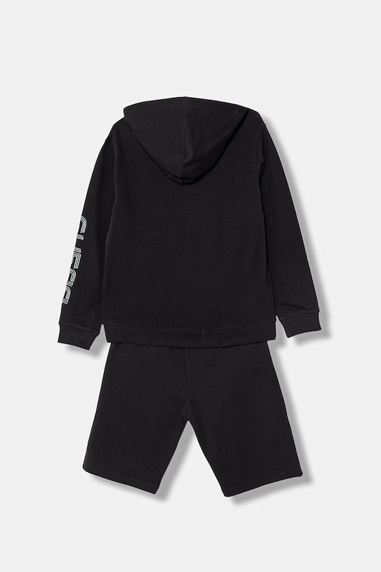 Guess komplet dresowy dziecięcy bawełniany L6GG00.KA6R4.PPY2.M czarny SS26