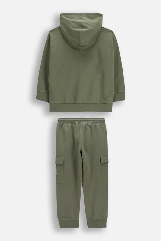 Coccodrillo σετ φόρμας παιδικό βαμβακερό WC6117405XXB πράσινο SS26