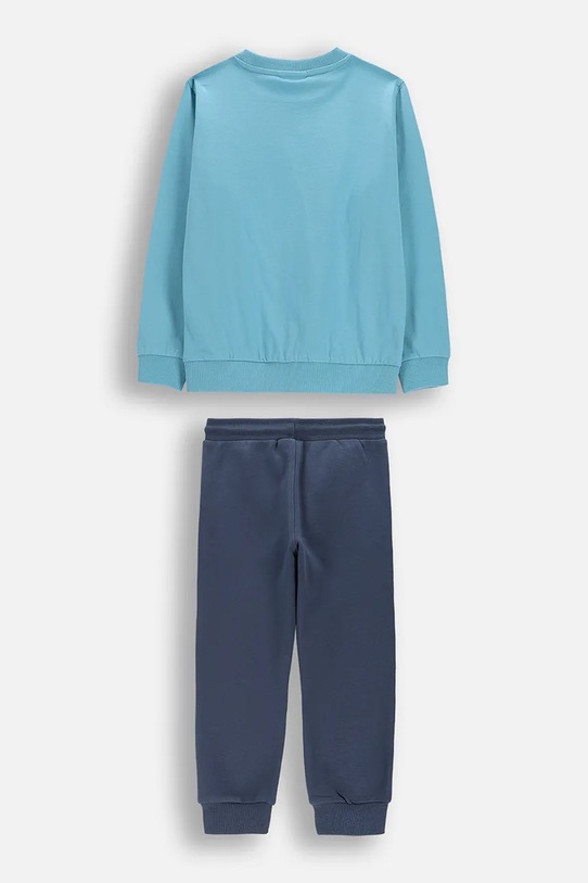 Coccodrillo σετ φόρμας παιδικό βαμβακερό WC6117408XXB μπλε SS26