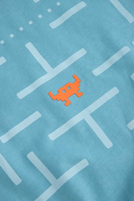 Coccodrillo σετ φόρμας παιδικό βαμβακερό μπλε WC6117408XXB