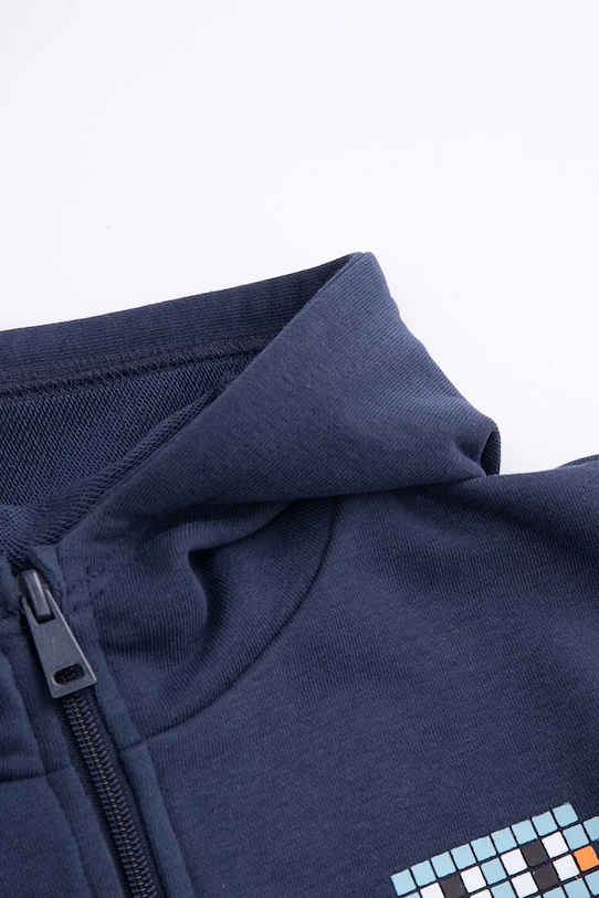 Αγορίστικα Coccodrillo σετ φόρμας παιδικό βαμβακερό WC6117406XXB σκούρο μπλε