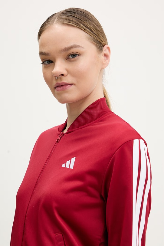 adidas dres dziecięcy Essentials KB8158 bordowy
