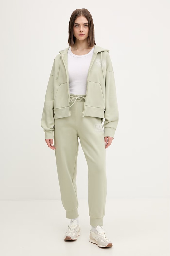 EA7 Emporio Armani dres nadruk zielony AF10377.7W000947