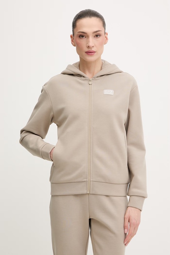 Tepláková súprava EA7 Emporio Armani AF10443.7W001118 béžová SS26