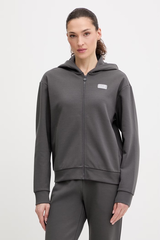 Tepláková súprava EA7 Emporio Armani AF10443.7W001118 sivá SS26