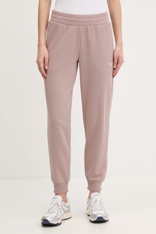 Puma komplet dresowy damski Relaxed Sweat suit beżowy 691900