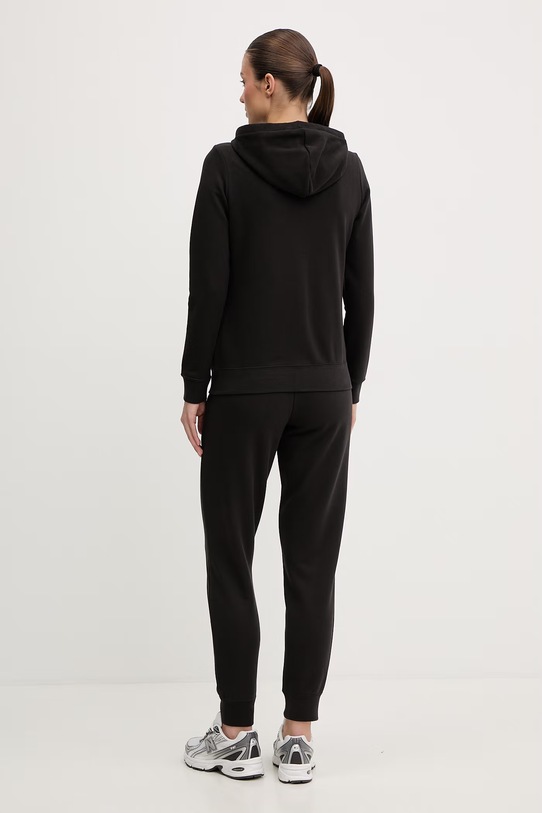 Puma dres damski z bawełny Hooded Sweat suit czarny 691902