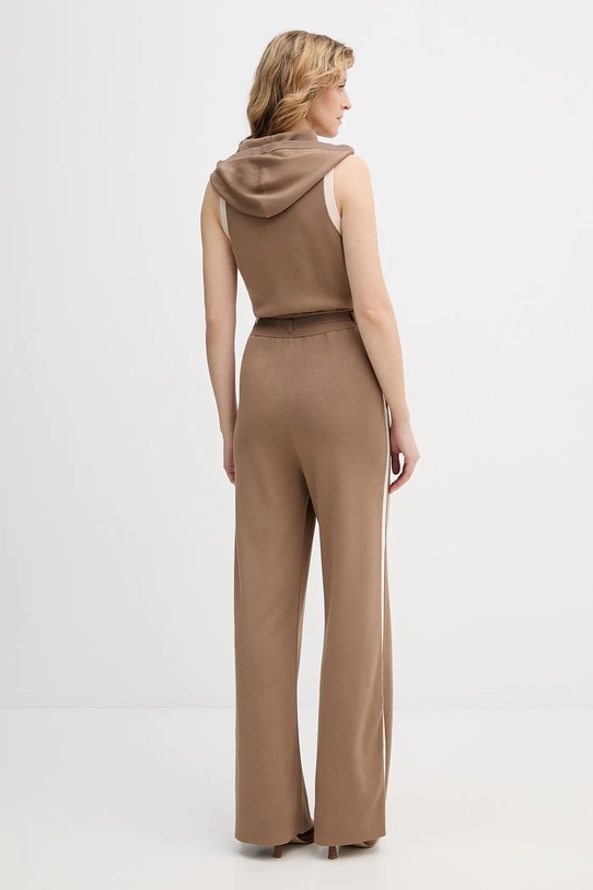 Îmbrăcăminte Elisabetta Franchi salopeta KT68S61E2 maro