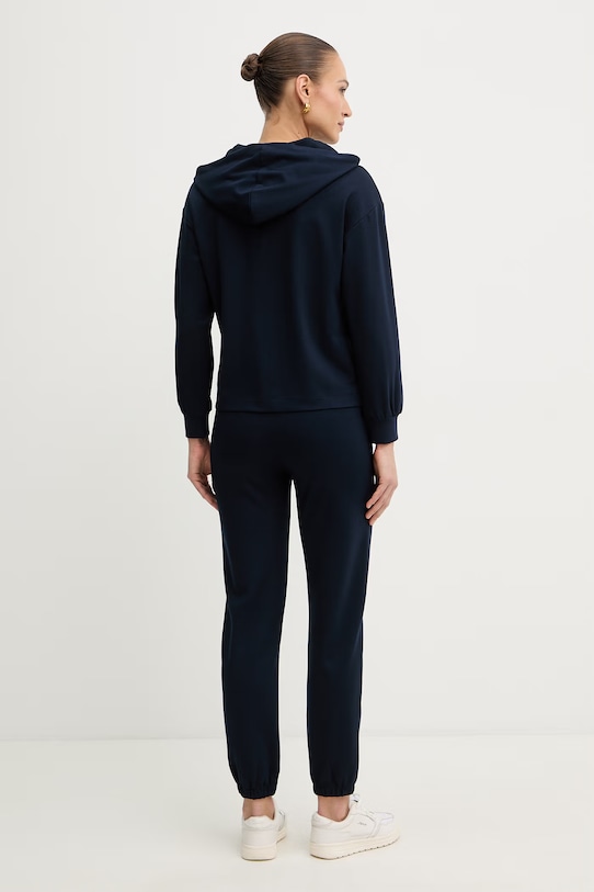 Oblečenie Twinset dámska tepláková súprava z viskózy 261LL2MAA tmavomodrá