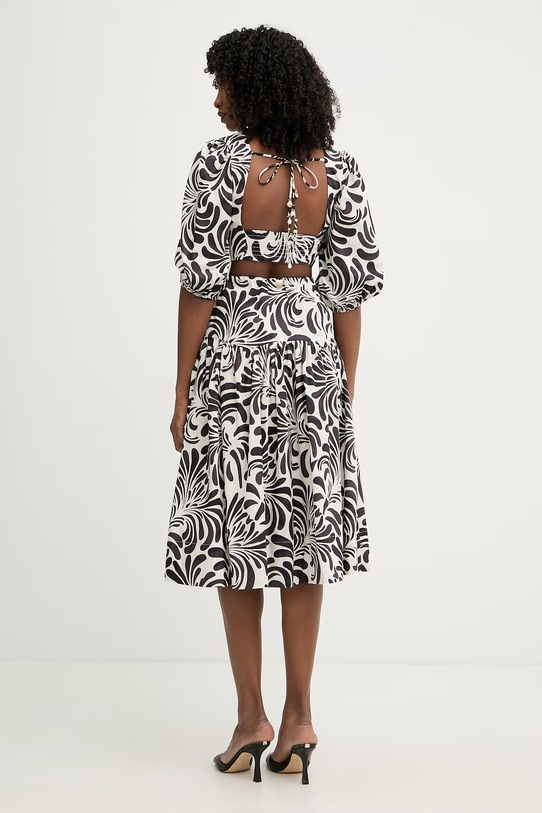 Odzież Twinset komplet codzienny damski bawełniany 261LM2QDD brązowy