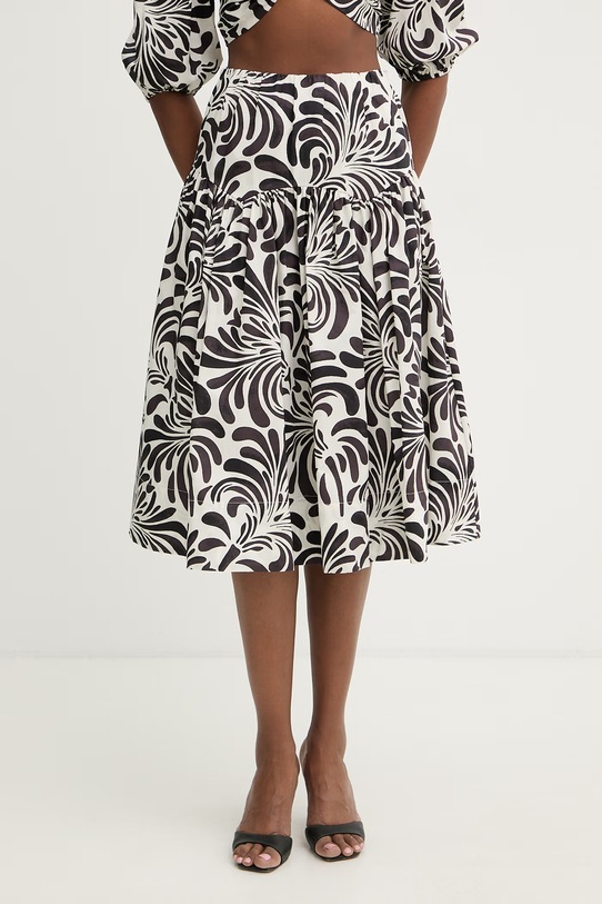 Twinset komplet codzienny damski bawełniany brązowy 261LM2QDD