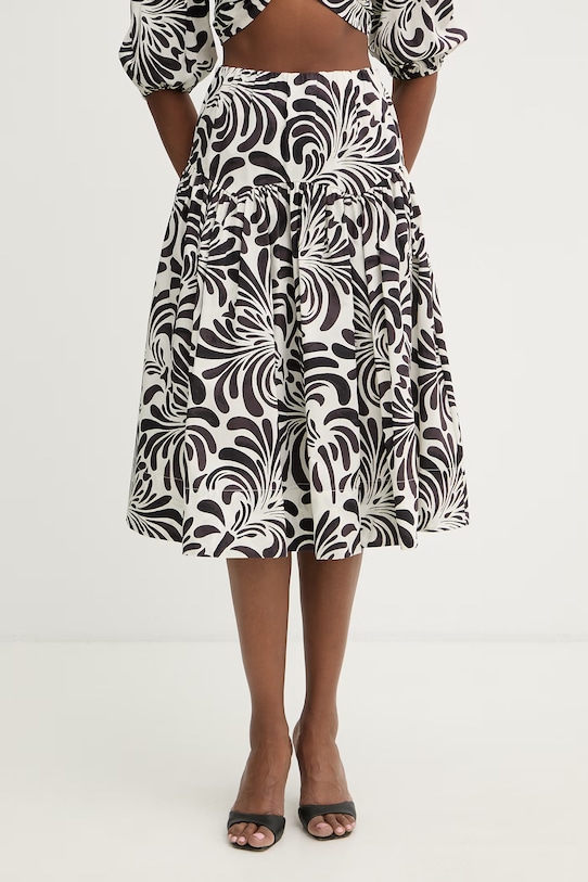 Twinset komplet codzienny damski bawełniany brązowy 261LM2QDD