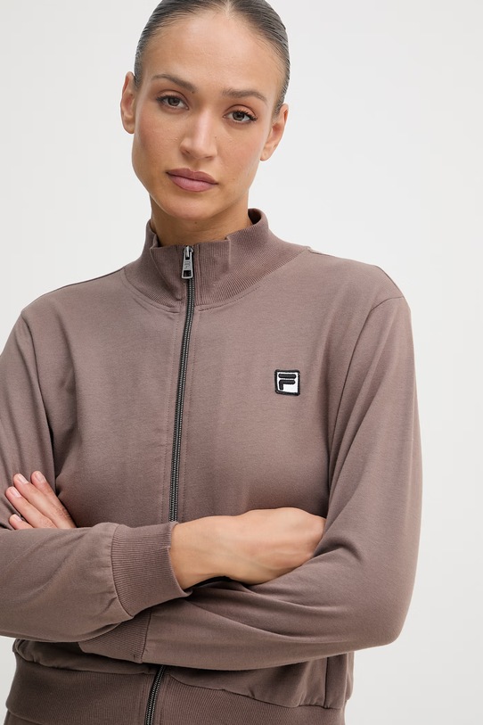 Fila compleu de trening pentru femei, din bumbac FPS4224 maro