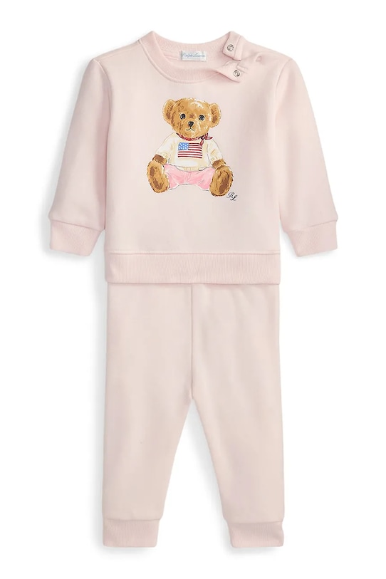 Polo Ralph Lauren dres niemowlęcy dzianina różowy 310P02078002