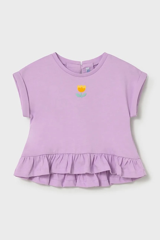 Κοριτσίστικα Παιδικό βαμβακερό σετ Mayoral 1206.4J.Baby.PPY2 μωβ