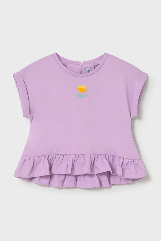 Κοριτσίστικα Παιδικό βαμβακερό σετ Mayoral 1206.4J.Baby.PPY2 μωβ