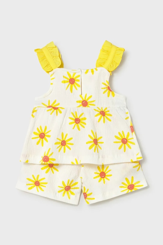 Mayoral komplet dziecięcy 1207.4K.Baby.PPY2 biały SS26