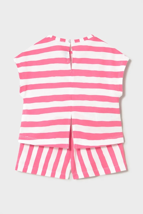 Mayoral komplet bawełniany niemowlęcy 1208.4K.Baby.PPY2 różowy SS26