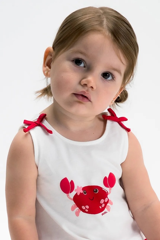 Mayoral komplet bawełniany niemowlęcy 1210.4N.Baby.PPY2