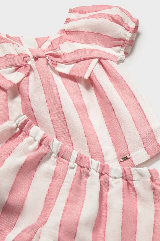 Dziewczynka Mayoral komplet bawełniany niemowlęcy 1211.4A.Baby.PPY2 różowy