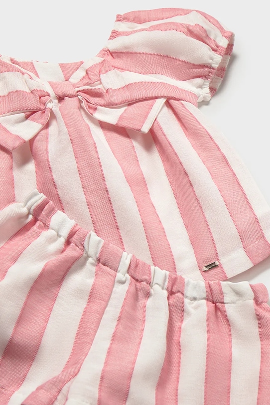 Dziewczynka Mayoral komplet bawełniany niemowlęcy 1211.4A.Baby.PPY2 różowy