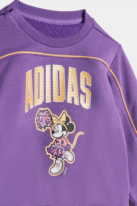 Dziewczynka adidas dres dziecięcy DISNEY JZ3548 fioletowy