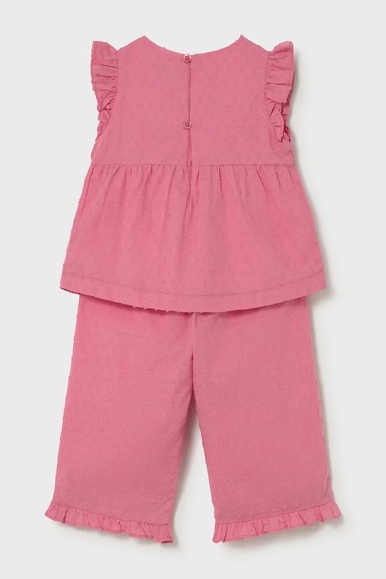 Dziewczynka Mayoral komplet bawełniany dziecięcy 1514.4D.Baby.PPY2 różowy