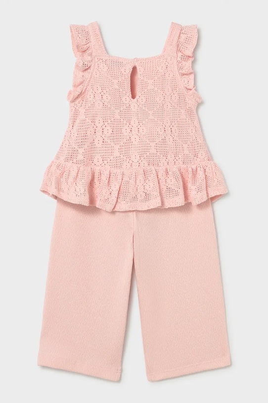Mayoral komplet dziecięcy 1515.4E.Baby.PPY2 różowy SS26