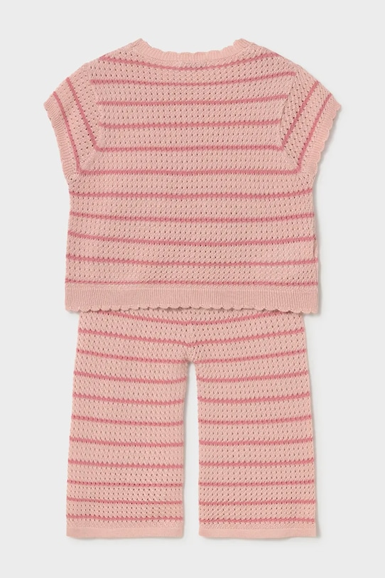 Mayoral komplet dziecięcy 1516.4F.Baby.PPY2 różowy SS26
