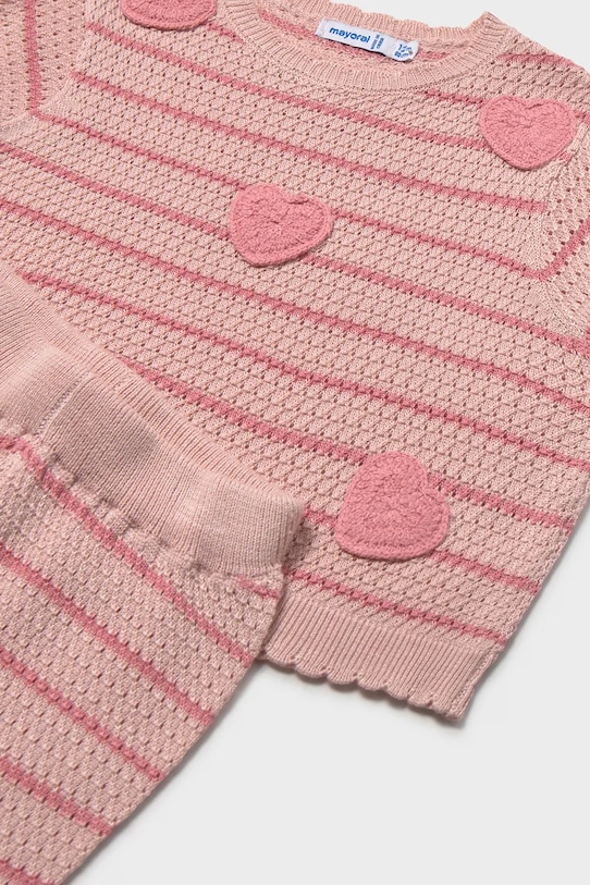 Dziewczynka Mayoral komplet dziecięcy 1516.4F.Baby.PPY2 różowy
