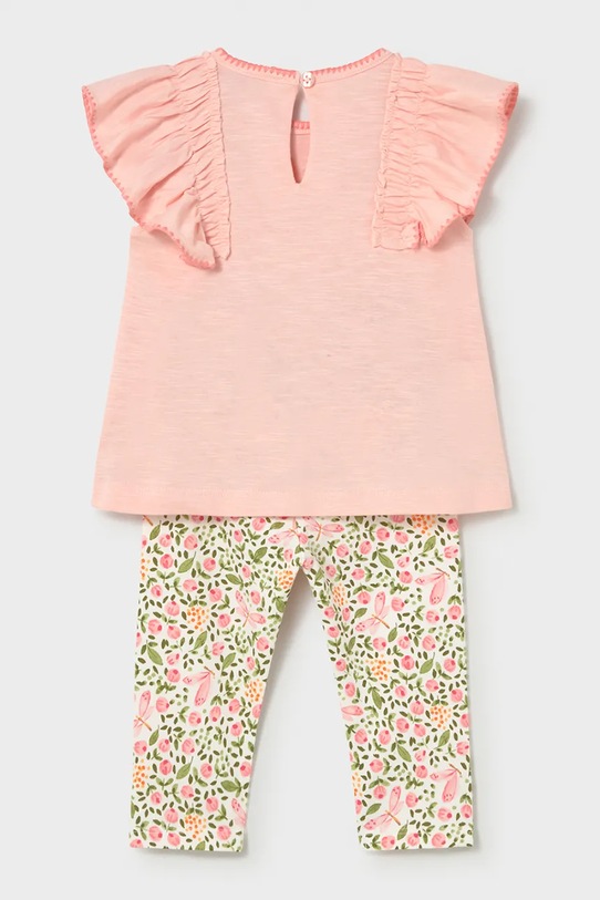 Mayoral komplet dziecięcy 1748.4E.Baby.PPY2 różowy SS26
