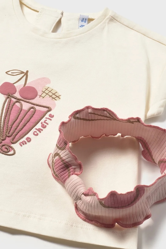 Djevojčice Pamučna dječja trenirka Mayoral 1750.4G.Baby.PPY2 roza