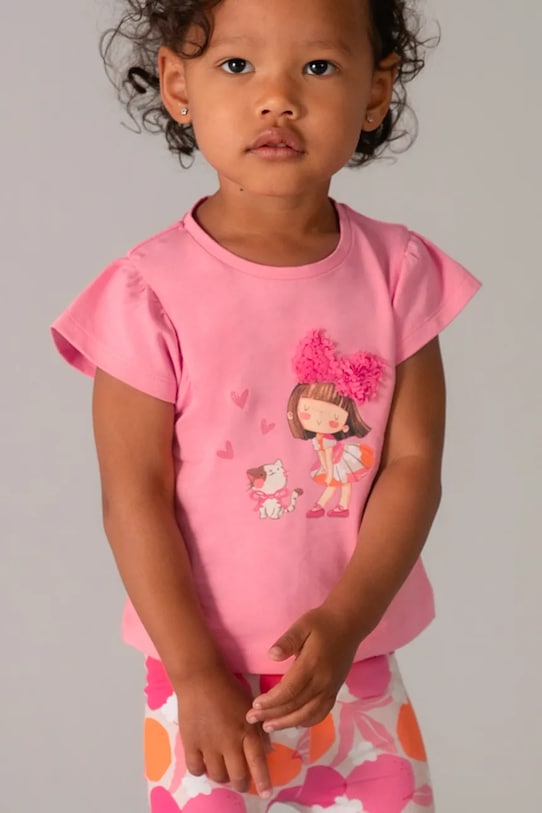 Mayoral komplet dziecięcy 1751.4K.Baby.PPY2 różowy