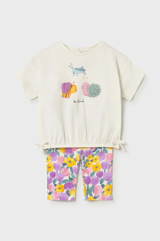 Παιδικό σετ Mayoral εμπριμέ μωβ 1753.4P.Baby.PPY2