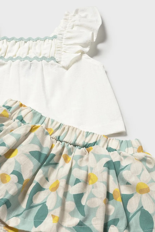 Κοριτσίστικα Παιδικό βαμβακερό σετ Mayoral 1932.4C.Baby.PPY2 τιρκουάζ