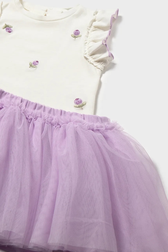 Dziewczynka Mayoral komplet dziecięcy 1933.4E.Baby.PPY2 fioletowy