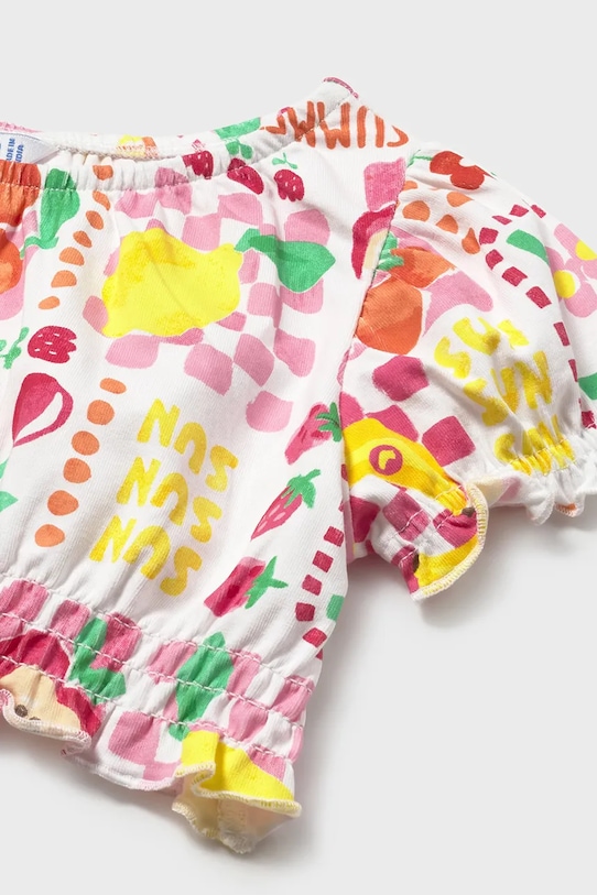 Dziewczynka Mayoral komplet dziecięcy 1934.4L.Baby.PPY2 biały