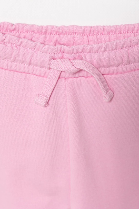 Dziewczynka Guess dres bawełniany niemowlęcy 2-pack A6RG03.KA6R4.PPY2 różowy